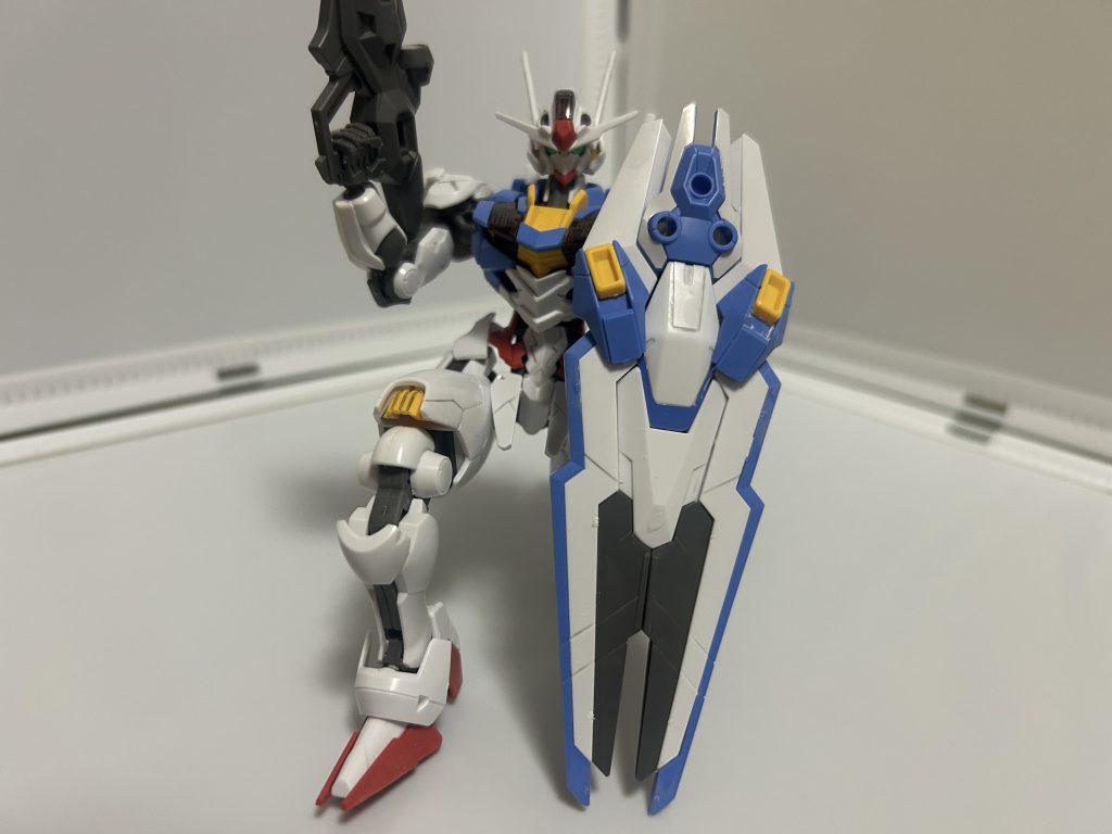 初めての素組み　エアリアル