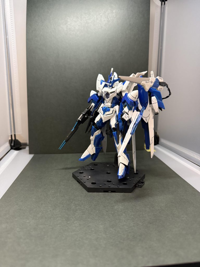 後ろにはアメイジングGNブレードとバルバトスルプスレクスの尻尾をつけました😁