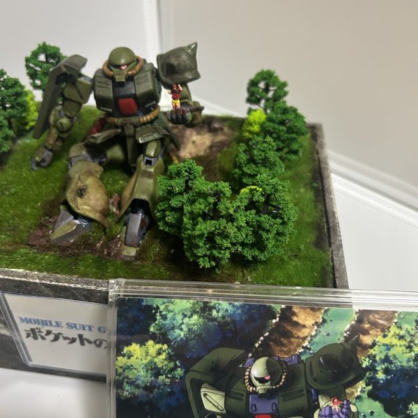 忘れないよ…バーニィ…(冬に展示予定)