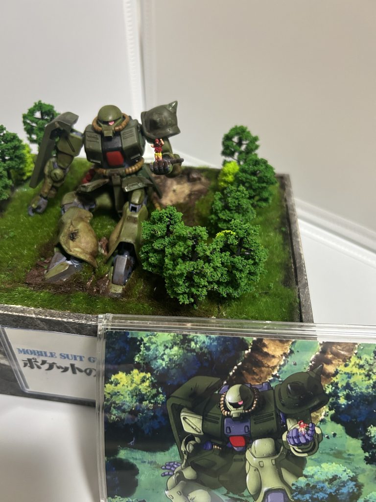 忘れないよ…バーニィ…(冬に展示予定)