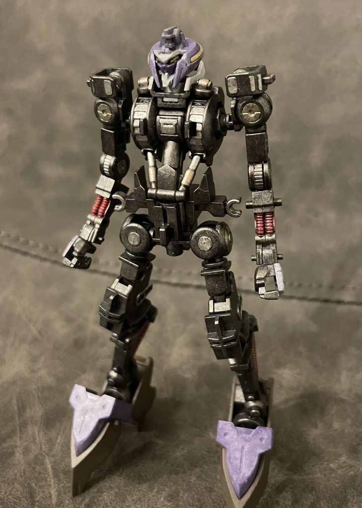 ガンダムフレームの塗り分けに関してこげな感じ。ヴィダールの時と多分変えてないです。