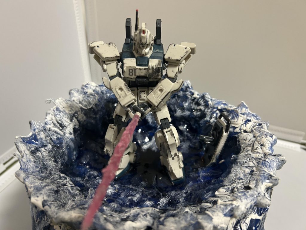 これが完成したって訳。でもポージング直せば良かったなと後悔。これだと排尿ポーズだで?