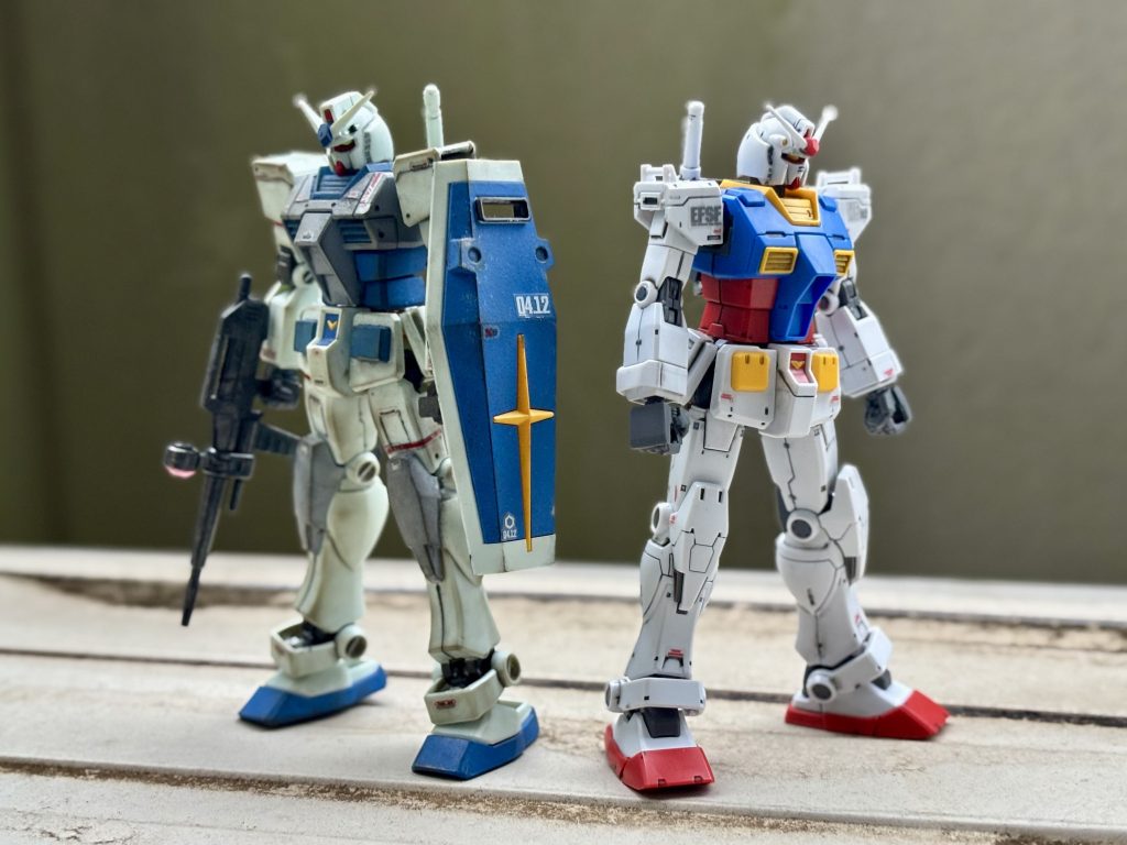 オリジンガンダムと一緒に