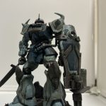 前にグフカスタムをビルに乗っけたいという欲望を吐いていましたが土台が残ってたので[…]