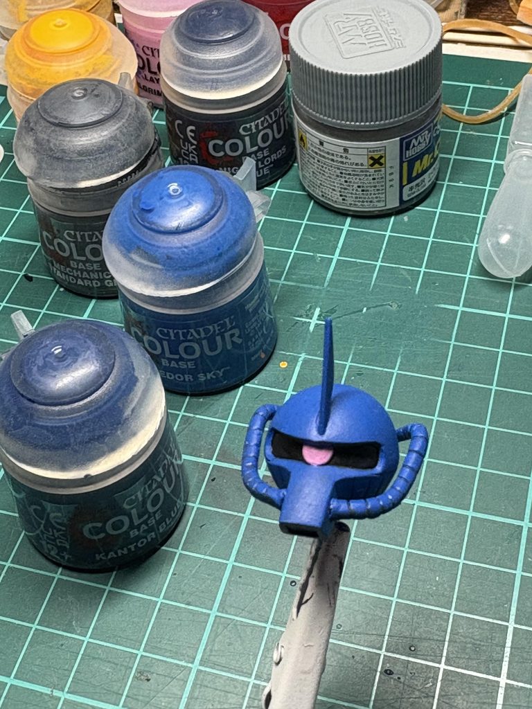 ベストメカ グフ 筆塗り全塗装–8枚目/制作者：たけ