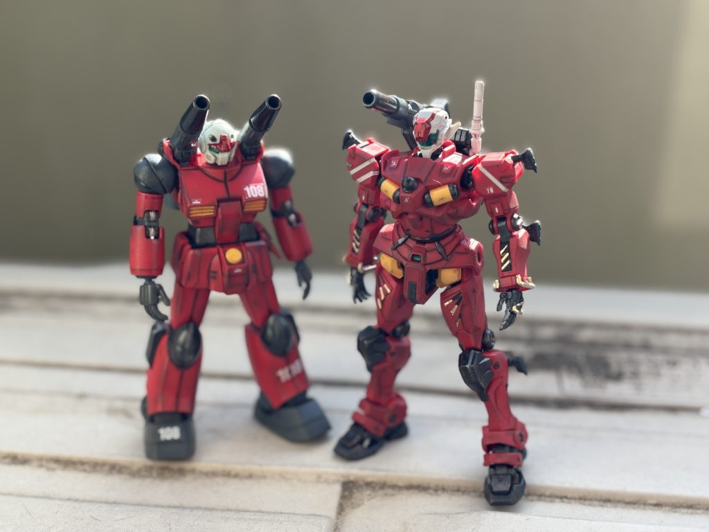 ガンキャノンと一緒に