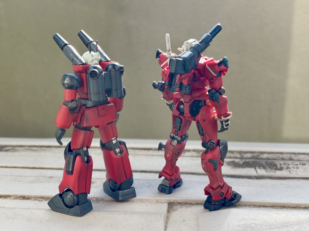 HG 1/144 軽キャノン–2枚目/制作者：mal__tese