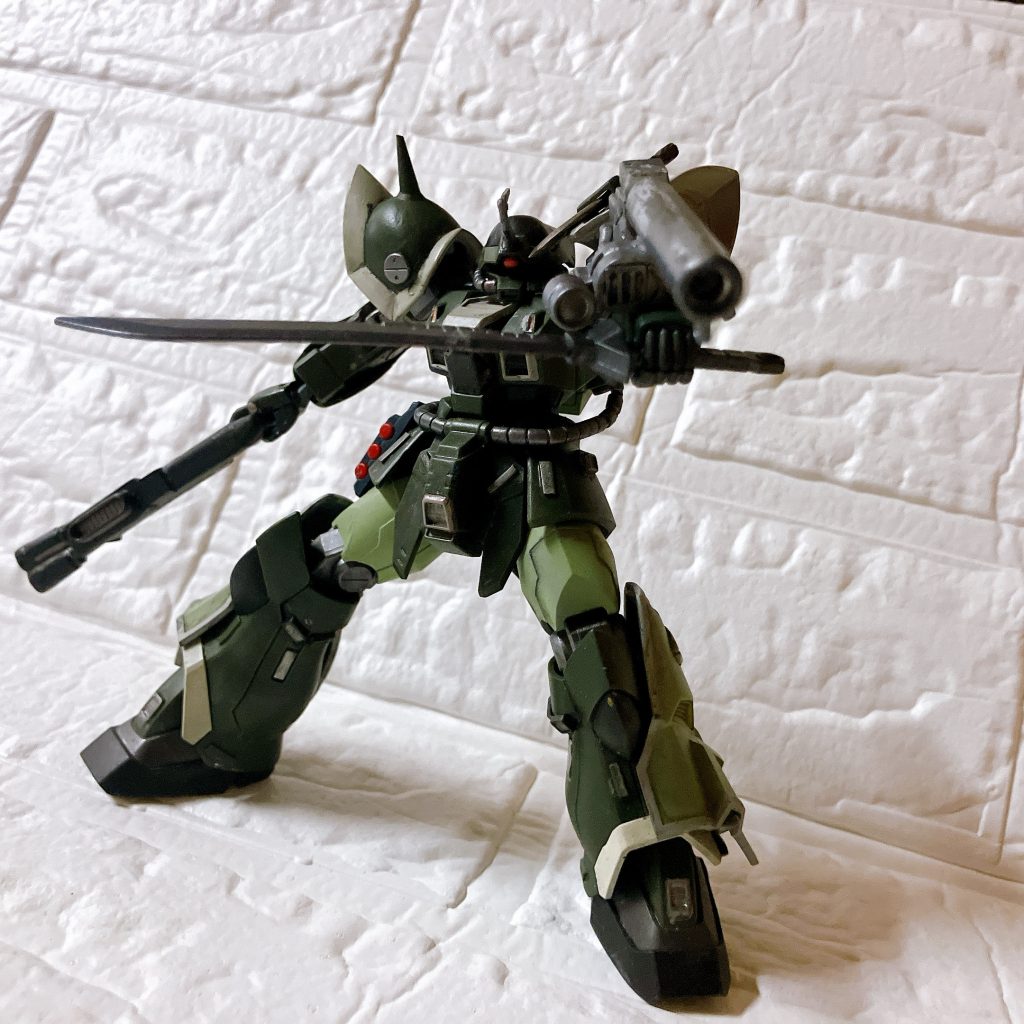 グフカスの腕のやつとgp03のバズーカで作った速射砲っぽいなにか