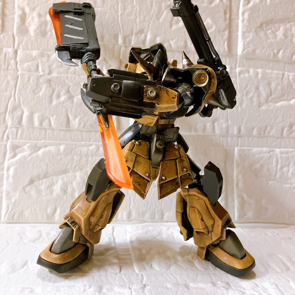 ヒートサーベル要素を取り入れた鉄血ならではの大型鈍器