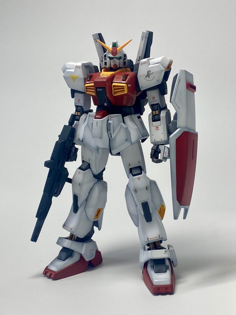 MAX塗りに初挑戦しました。ジムⅡティターンズカラーで製作