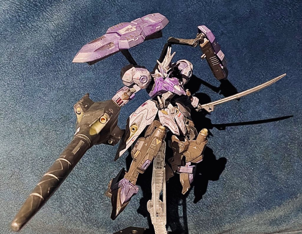 HG ガンダムキマリスヴィダール_筆塗り全塗装