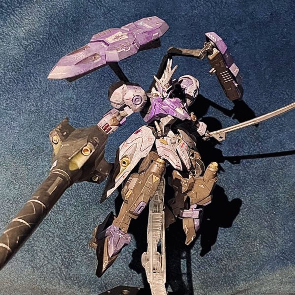 HG ガンダムキマリスヴィダール_筆塗り全塗装