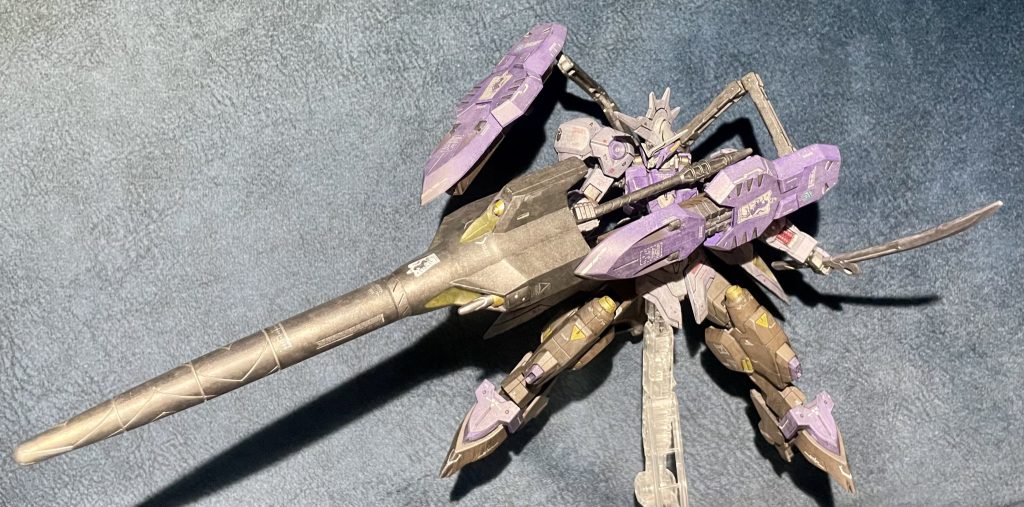 HG ガンダムキマリスヴィダール_筆塗り全塗装–4枚目/制作者：sprifo