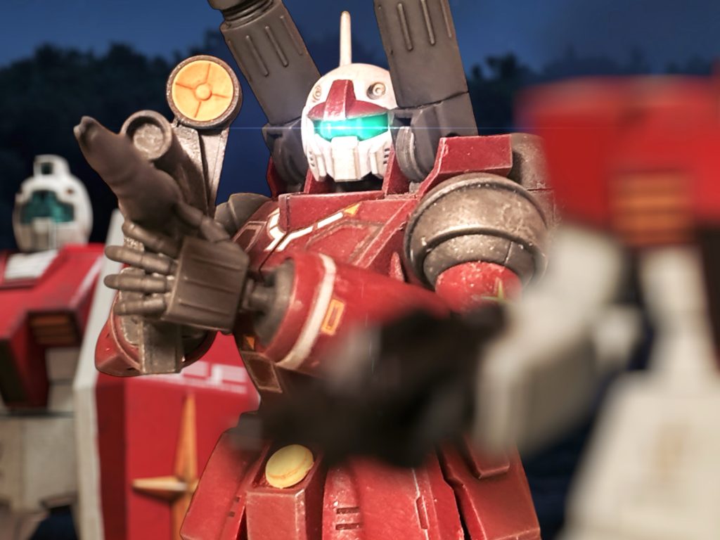 こちらはたまたま手に入ったリアルタイプカラーを、素組で、付属のデカールのみ貼り付け、ウェザリングマスターをまぶして仕上げました。リアルタイプカラーは形成色が非常に素晴らしく、簡単仕上げで十分すぎる仕上がりになりました。