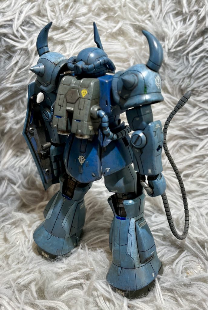 HGUC グフ_筆塗り全塗装–3枚目/制作者:sprifo