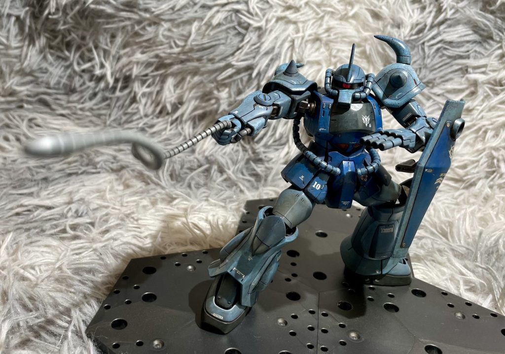 HGUC グフ_筆塗り全塗装