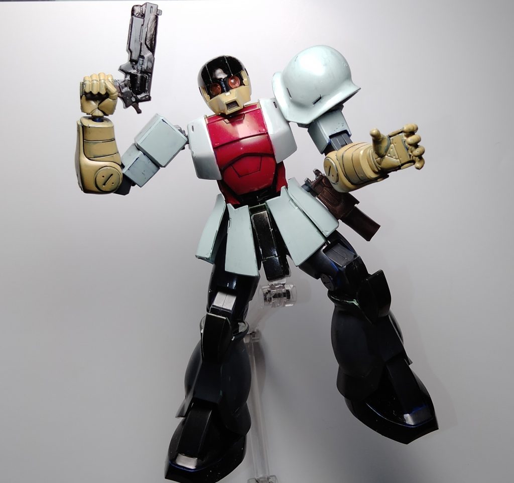 このザクにもっこり機能は付いておりません(笑)