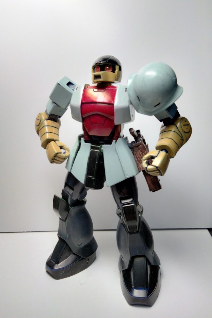 旧ザクはこの為に用意してたわけではなく、少し前にJOSHINで再販してたものを買っておいてたものですこんな形で活用出来るとは思いませんでした(笑)