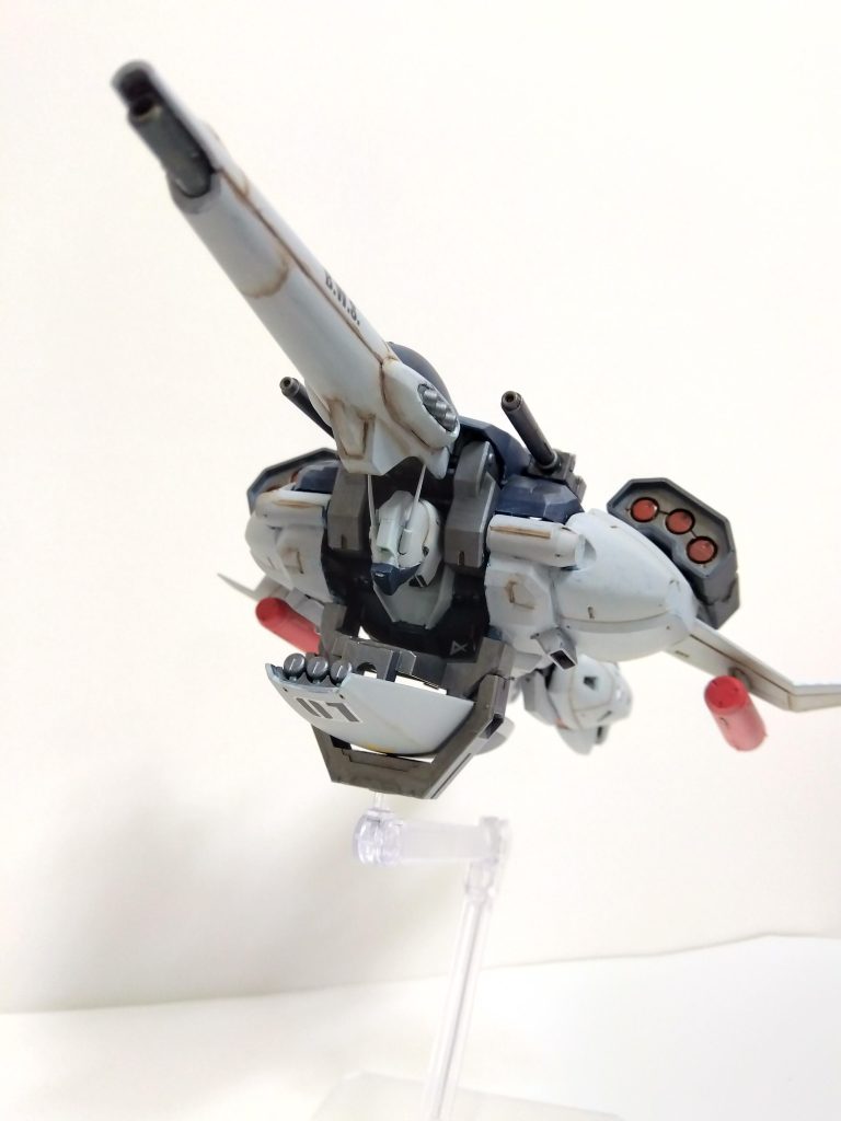 ビームライフルの収納機能は改造してしまったためオミットすることに。