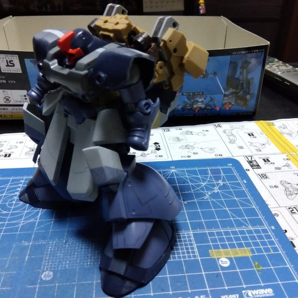 リックドムⅡ制作中　その18