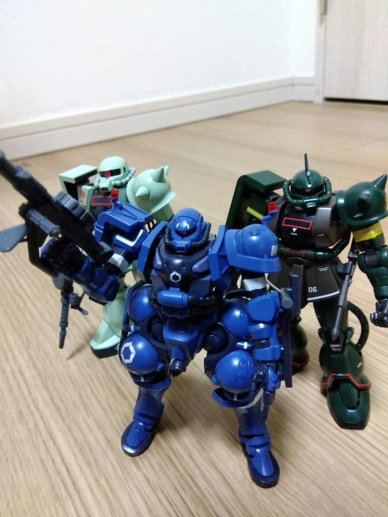 旧HGUC、21世紀カラーと。