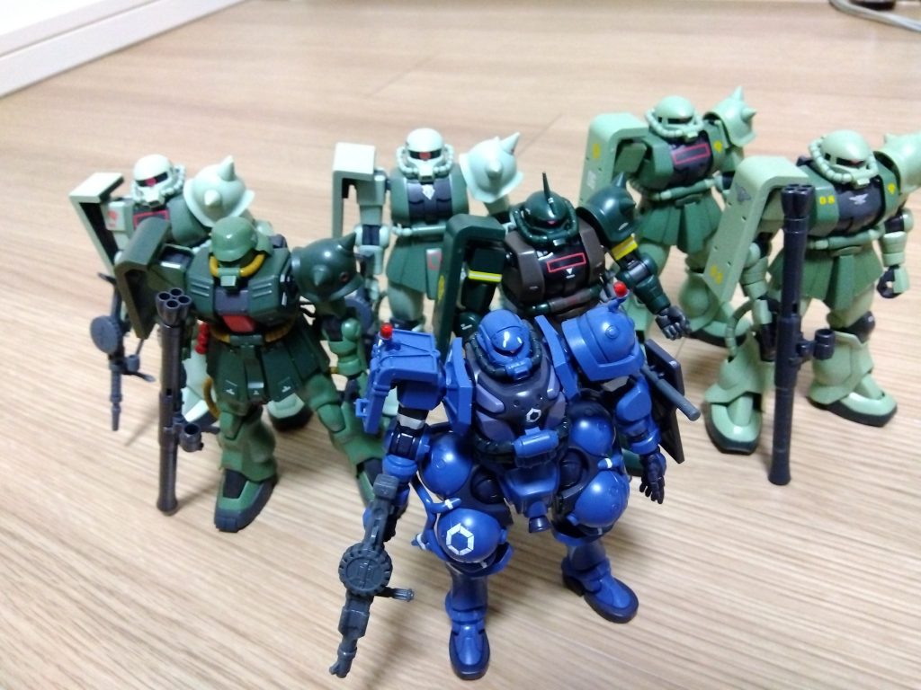 軍警ザク–4枚目/制作者：@toyo06r