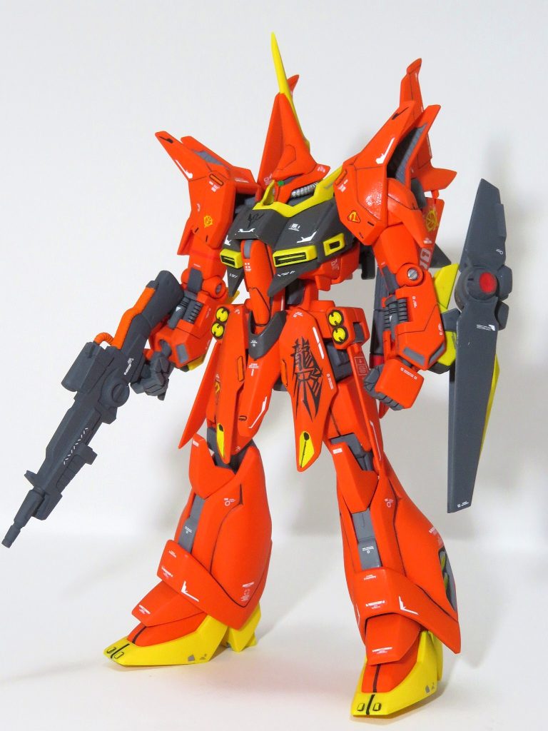 HGUC　バウ&nbsp;合わせ目処理が大変だった思い出(T-T)古いHGUCとは思えないぐらいプロポーションが良いです(°▽°)