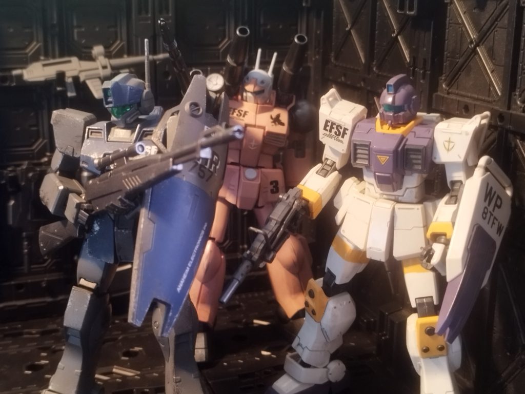 作品名：臨時編成。<p>ガンキャノンの投稿は少し待ってクレメンス…</p>
