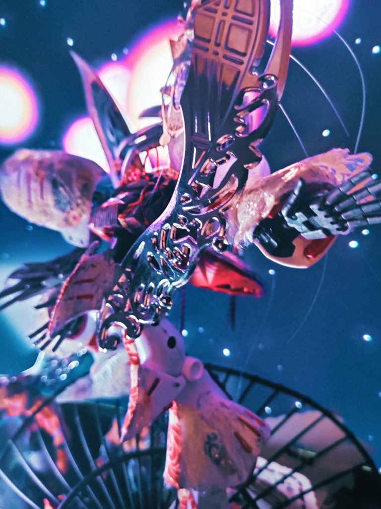 ちょっと色味が違うのと、手のひらの角度がズレてるので、不採用キュベレイは多分、他の方も含め世界で一番厳しい目で観てるカモしれないです(笑)