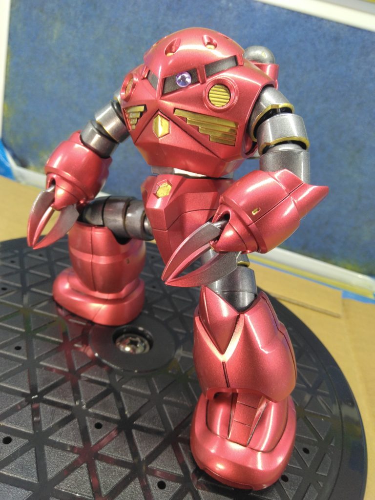 2体目ズゴック　なんちゃってキャンディ塗装