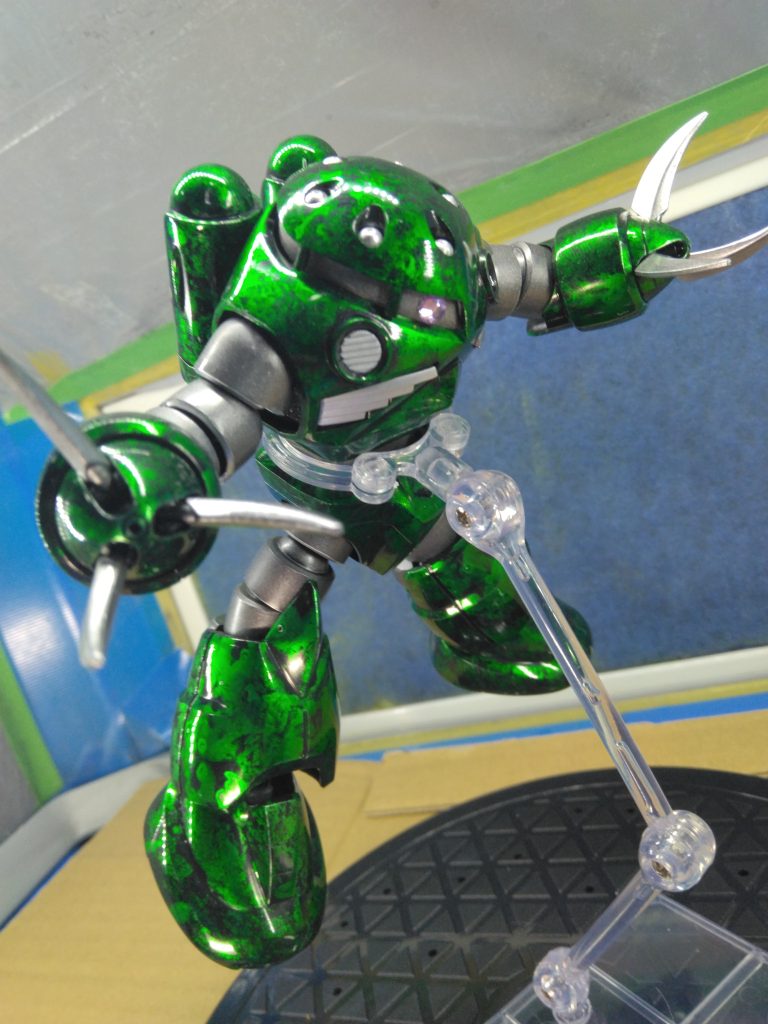 ラップ塗装に初チャレンジ