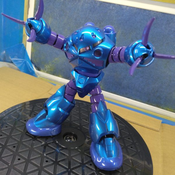 ガンプラ塗装始めて最初の作品です