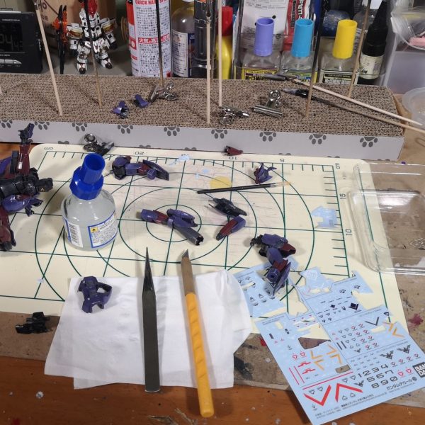 ミカエリスミキシング中