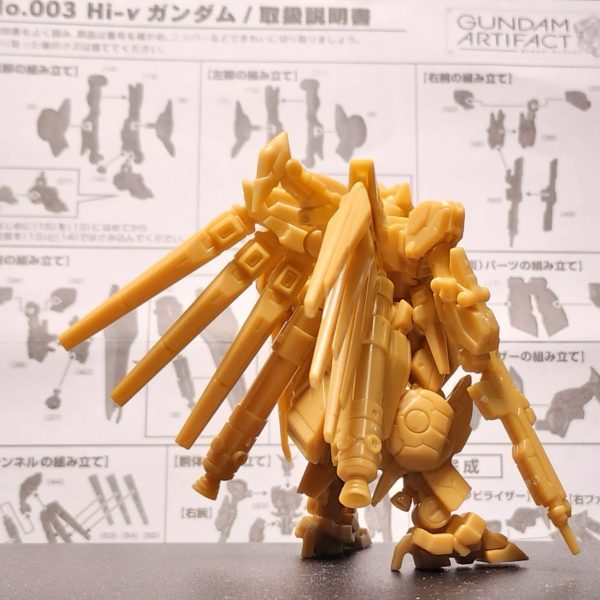 Ph1 は最近のphに比べてシンプルで、パーツ数が少ないので、仮組みは30分ほど。毎回、これで完成、でいいじゃん？と思う(笑)（3枚目）