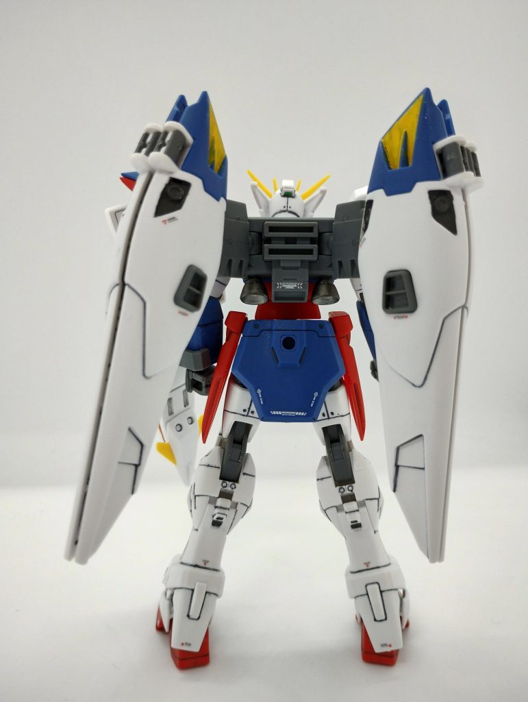 バックショットウイングの上部はシールでは無く塗装してみたんですが、ムラがあるのが今後の課題です。