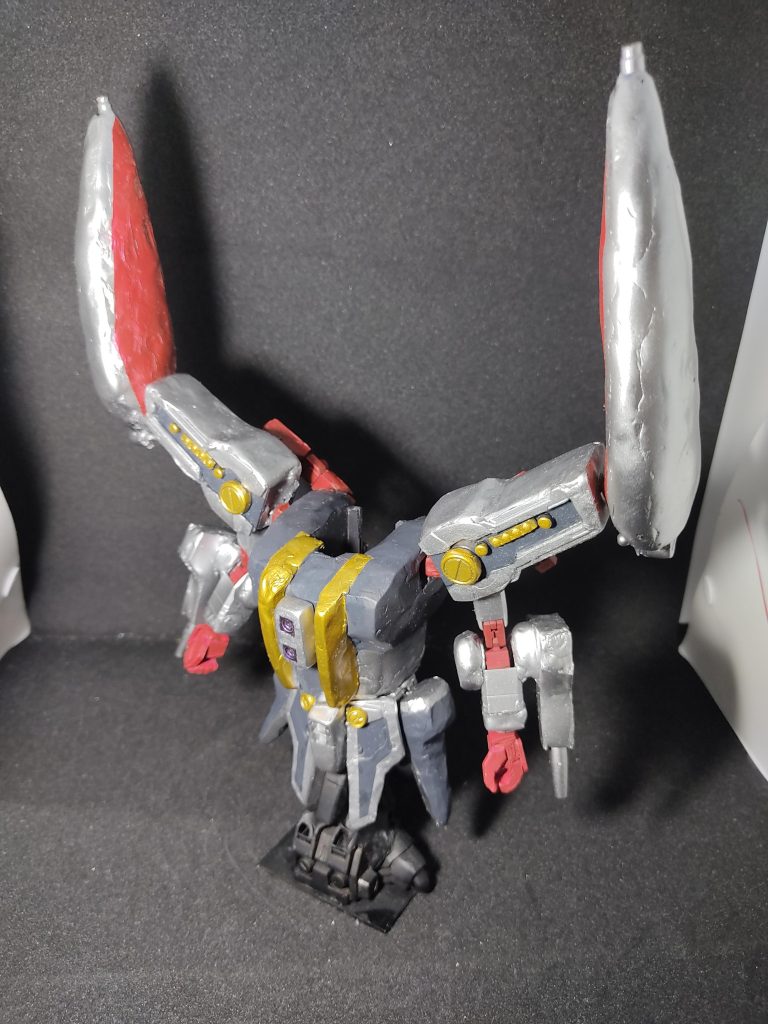 ブラックナイトIIネオ・ジオング。ベースアイデアは鏑木勝也のCVてらそままさきさん。NTのモナハン・ババロ( IIネオ・ジオングのパイロットはゾルタン・アッカネン)。