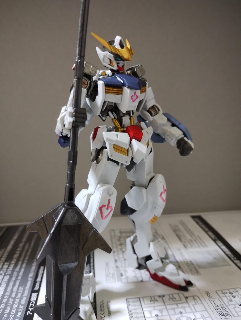 元は第4形態でしたが第1形態にしてみました。