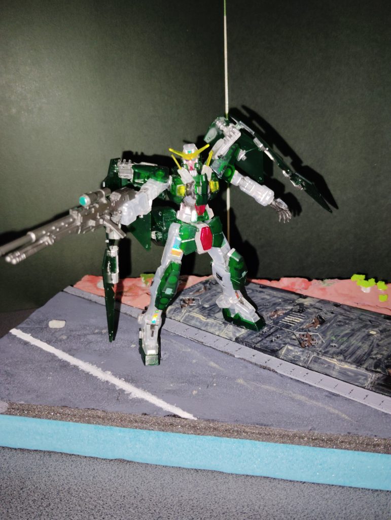 太ももとスネににホロシール貼ってます(iori_sei)