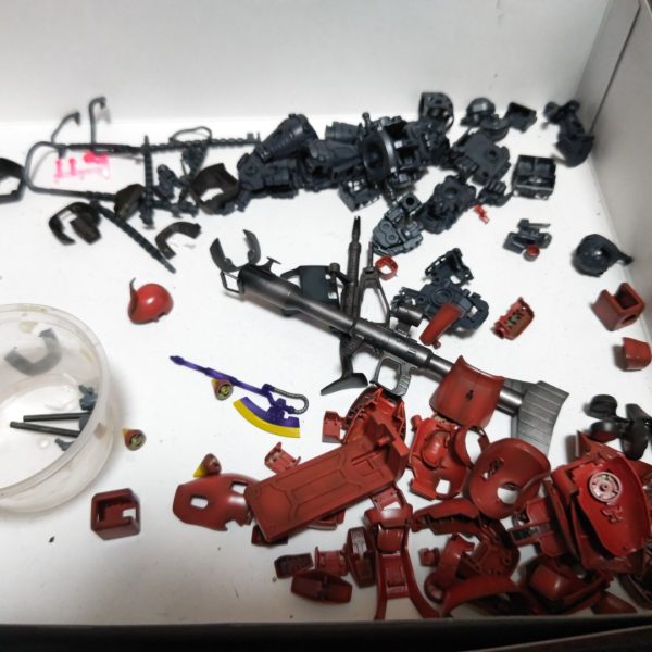 ノーマルザクを紅く染めて💦（4枚目）