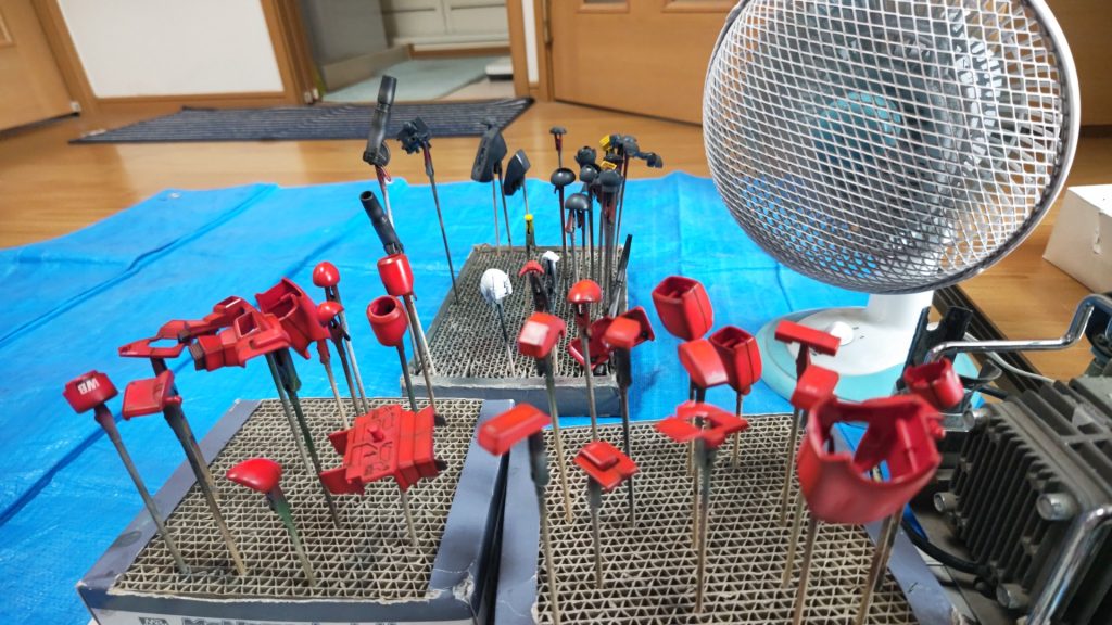 作品名：塗ったぽ<p>再度塗装完了💦</p>
