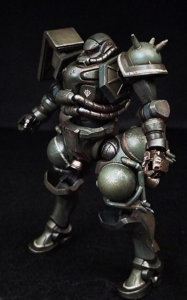 HG ザク（GQ）ウェザリング仕上げ