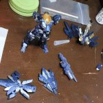 メインのメタリックダークブルーは塗り終えました。あとは部分塗装かな。ここからはマ[…]