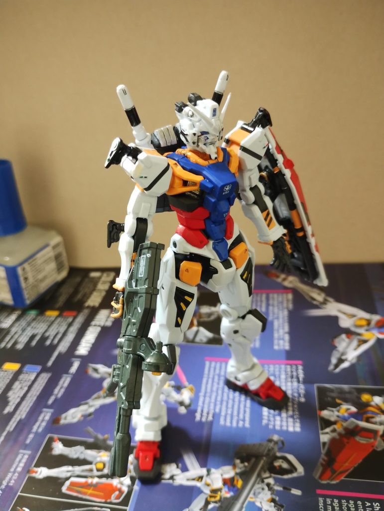 HG白いガンダム–5枚目/制作者：ポチャ猫