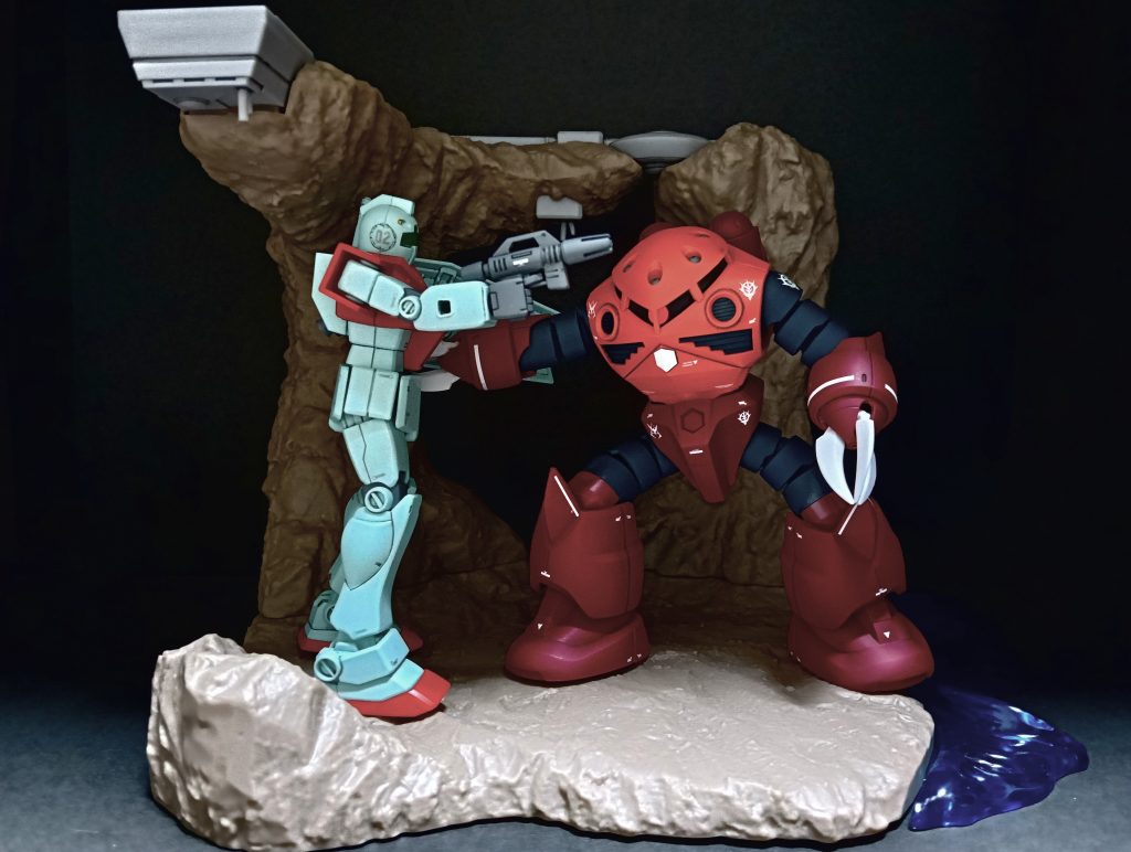 ドラマティックディスプレイ「ジャブローに散る！」