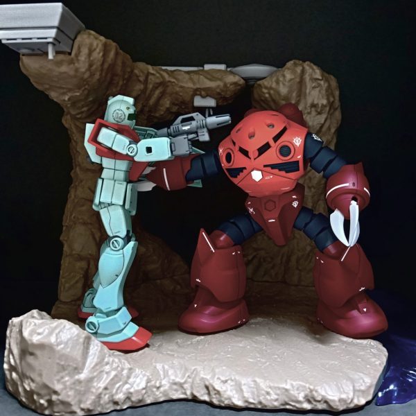 ドラマティックディスプレイ「ジャブローに散る！」