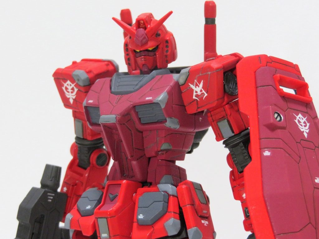 EG シャア専用ガンダム　筆塗り全塗装