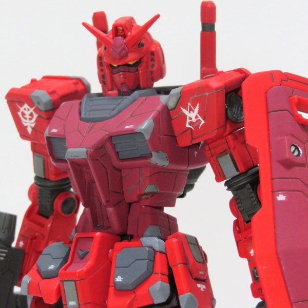 EG シャア専用ガンダム　筆塗り全塗装