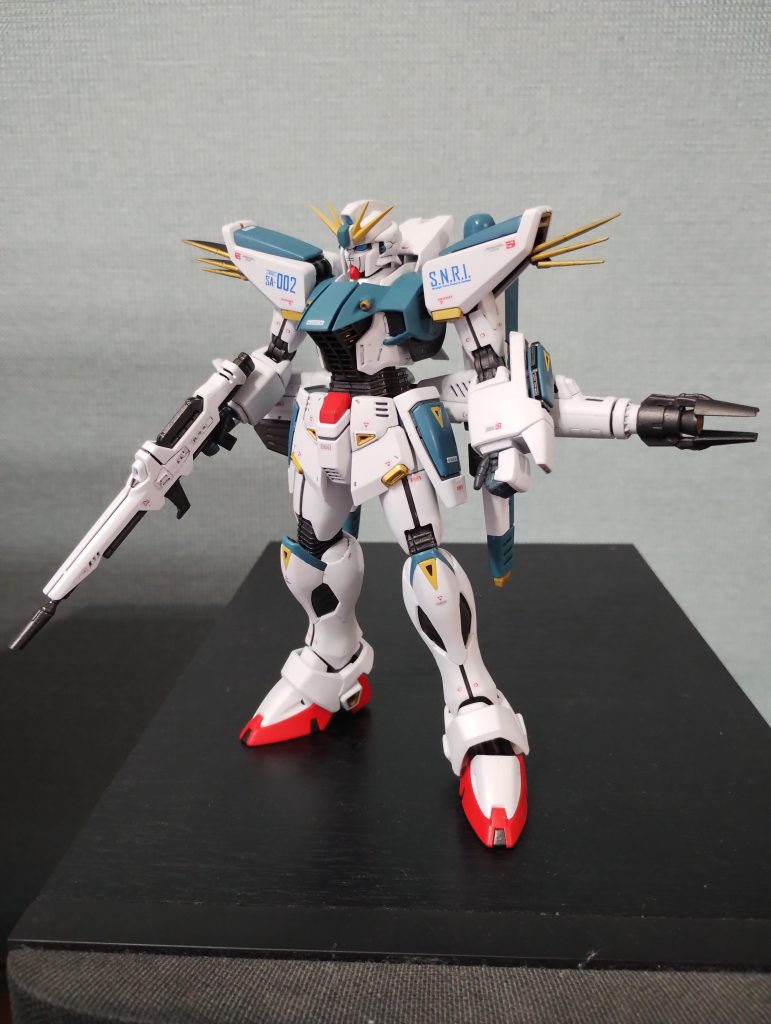 フル装備好きです。ほんとは盾もつけたいですが、ご存知の通り色々邪魔してつけられません。