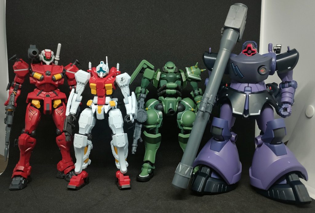 シリーズ集合写真。リック・ドムさんはやはりデカかった(笑)最後までご覧頂きありがとうございました。