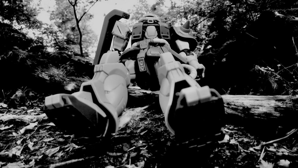 バーニィー初撃墜( 落とされた側(gundam-kao9))ポケ戦エンディング風味。